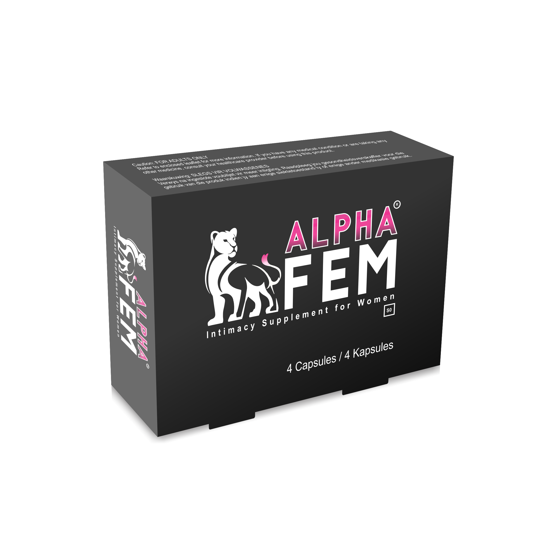 Alpha Fem Intimacy Supplement for Women 4's