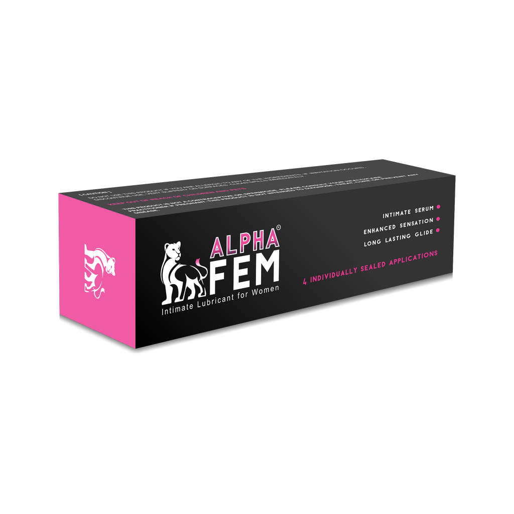 Alpha Fem Intimacy Lubricant Serum For Women 4 individula Applicators
