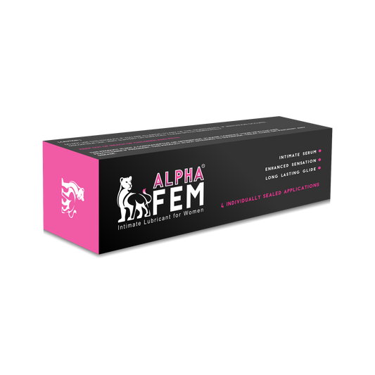 Alpha Fem Intimacy Lubricant Serum For Women 4 individula Applicators