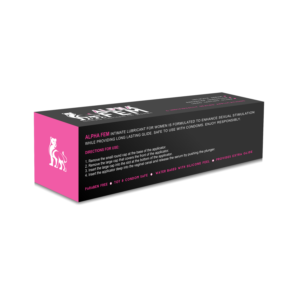 Alpha Fem Intimacy Lubricant Serum For Women 4 individula Applicators