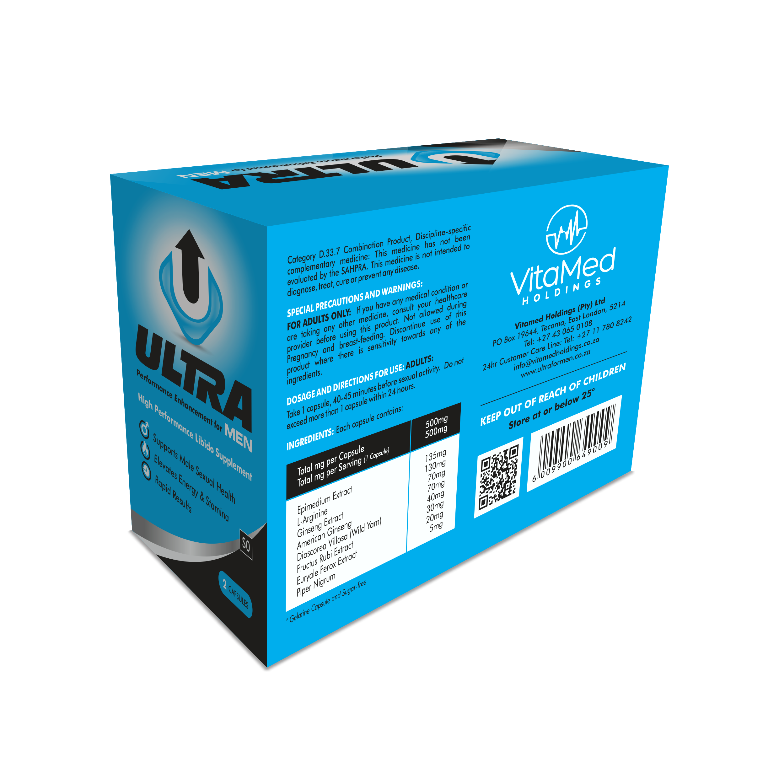Ultra For Men 20 Sachets